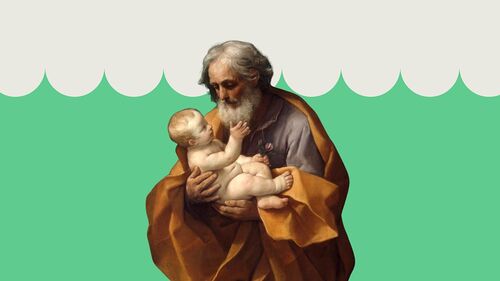 San Giuseppe col Bambino / Guido Reni