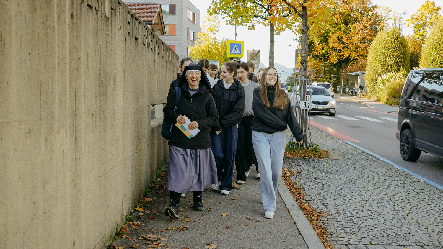 Corinna Peter/Junge Kirche Vorarlberg Über 300 Maturant:innen pilgerten nach Bildstein